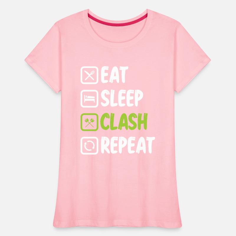 Eat Sleep Clash Repeat Swords Clan Mobile Gaming