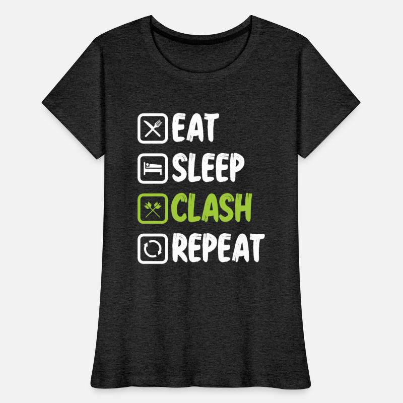 Eat Sleep Clash Repeat Swords Clan Mobile Gaming