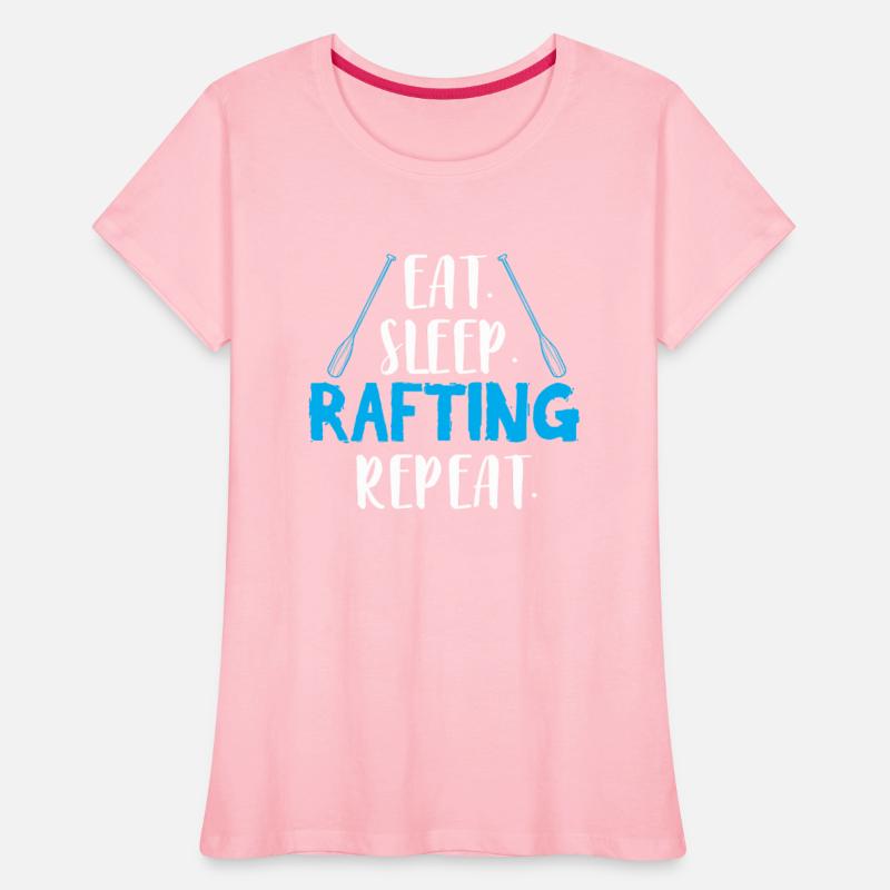 Eat Sleep Rafting Repeat Rafter Raft Whitewater