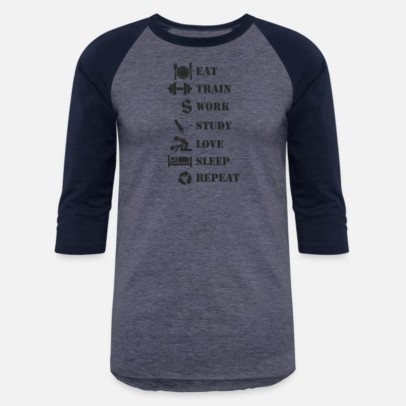 eat train work study love sleep repeat