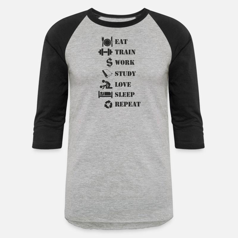 eat train work study love sleep repeat