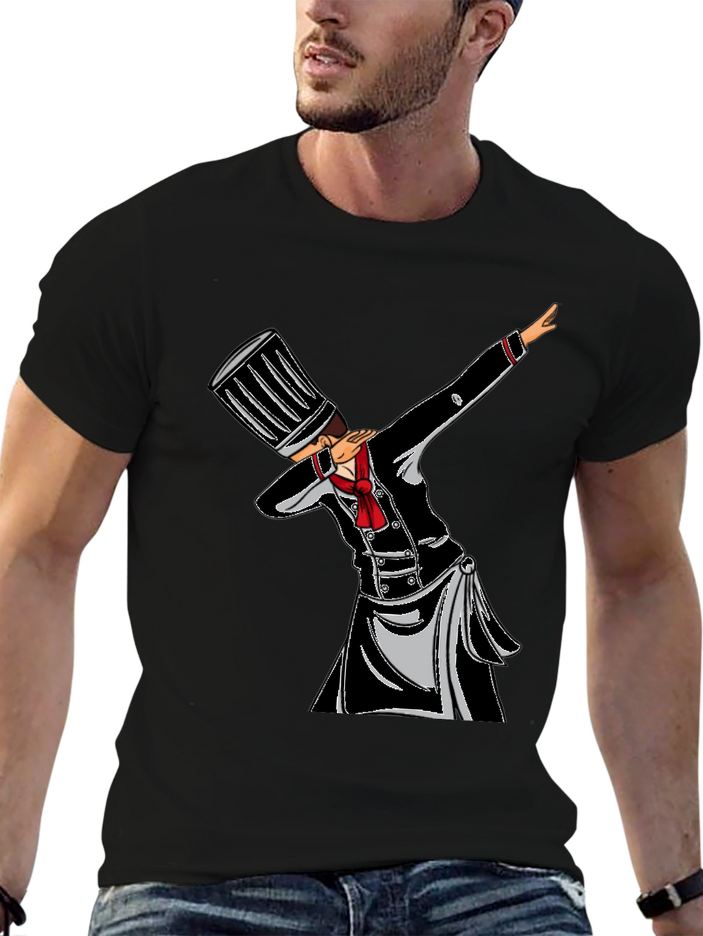 Dabbing Chef Graphic T-Shirt - Unique & Stylish!