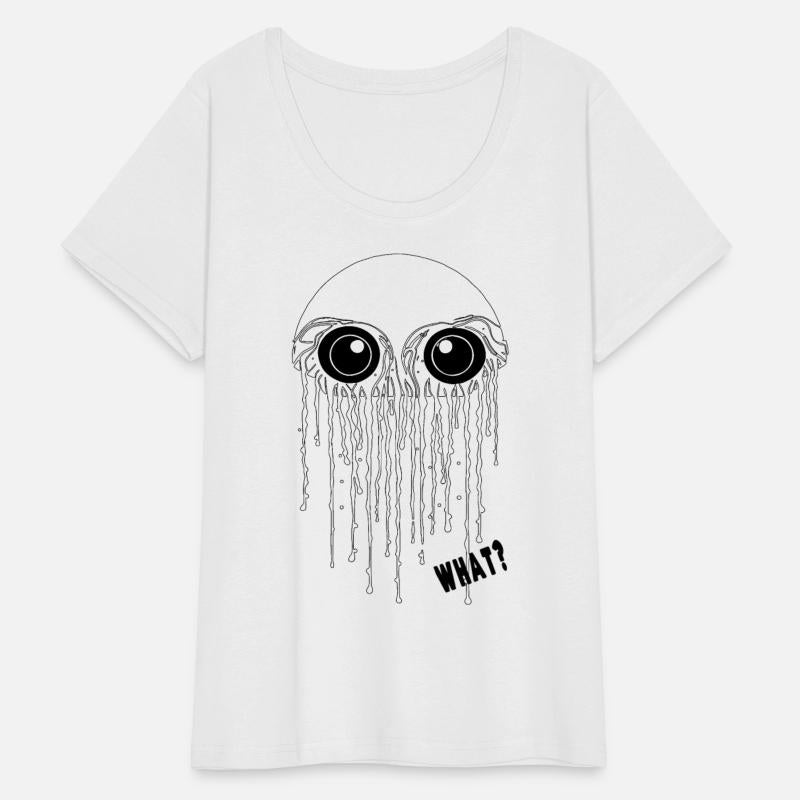 Eerie Jellyfish, Trippy, For White Wear