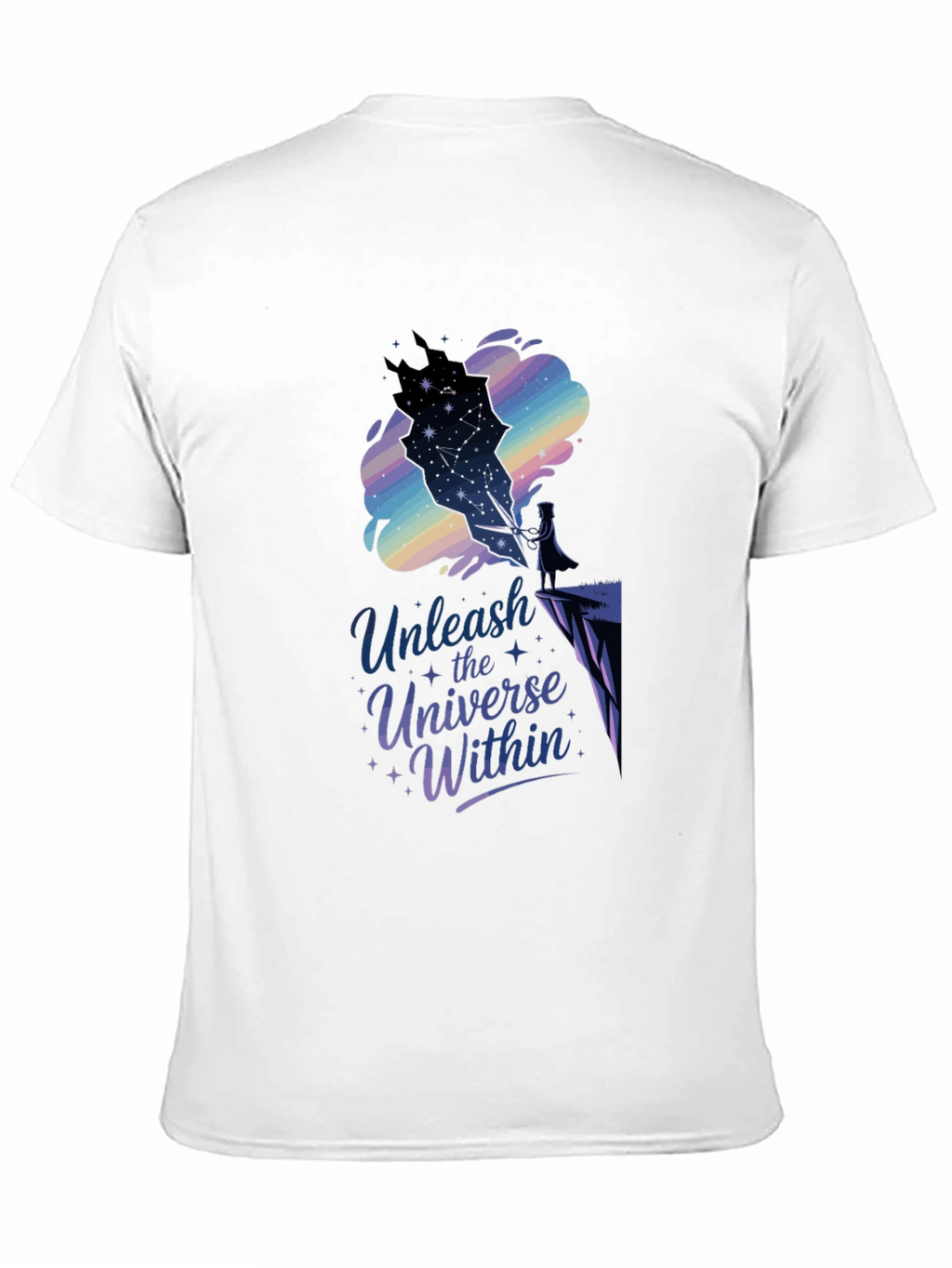 Unleash the Universe Within Black Tee