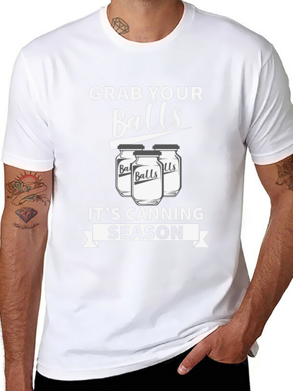 Grab Your Balls Its Canning Season Funny T-Shirt