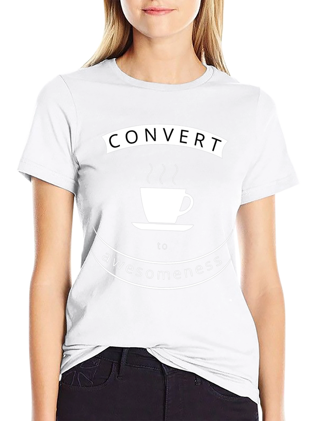 Convert to Awesomeness Coffee T-Shirt