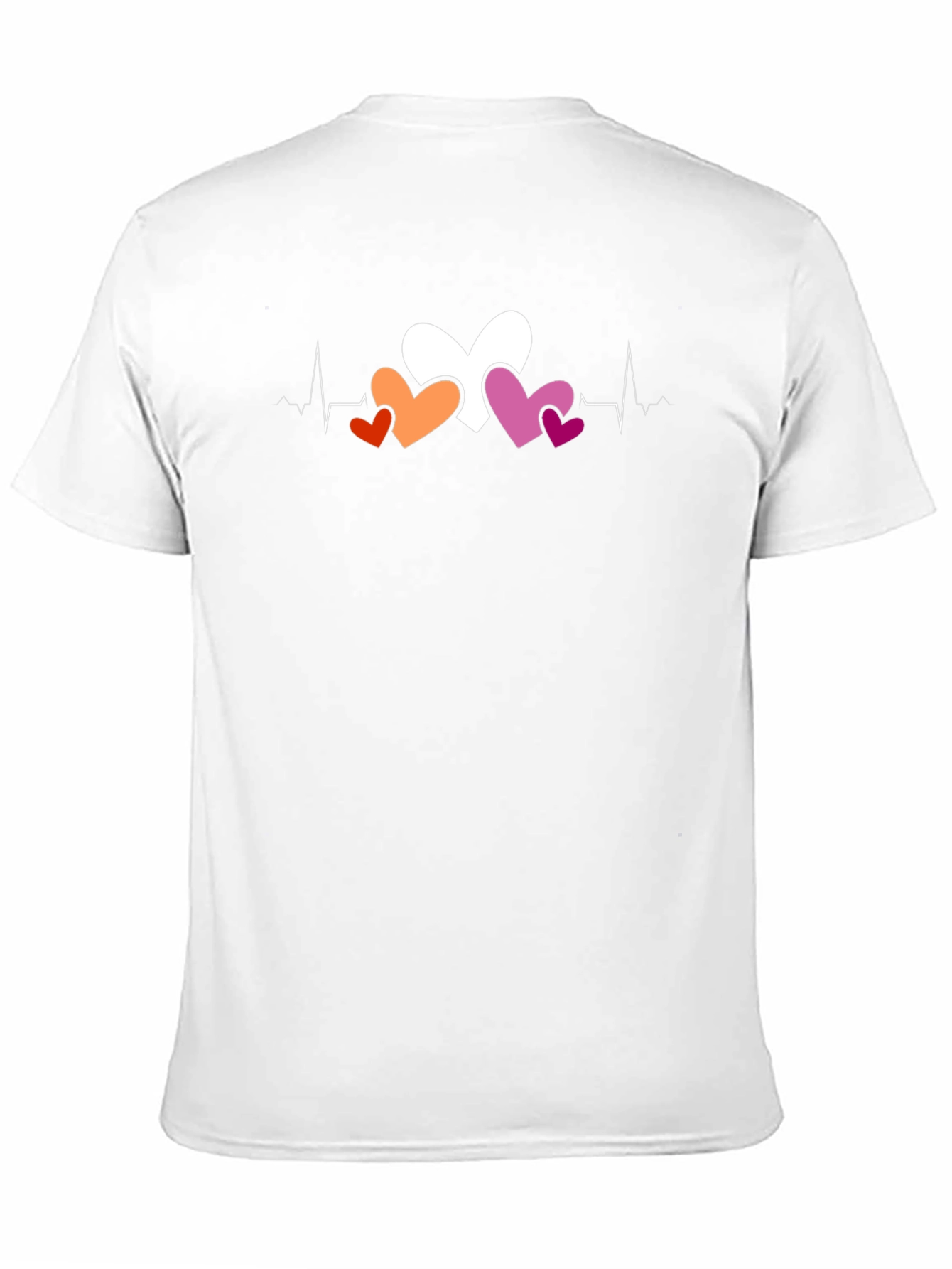 Heartbeat Lesbian Pride T-Shirt