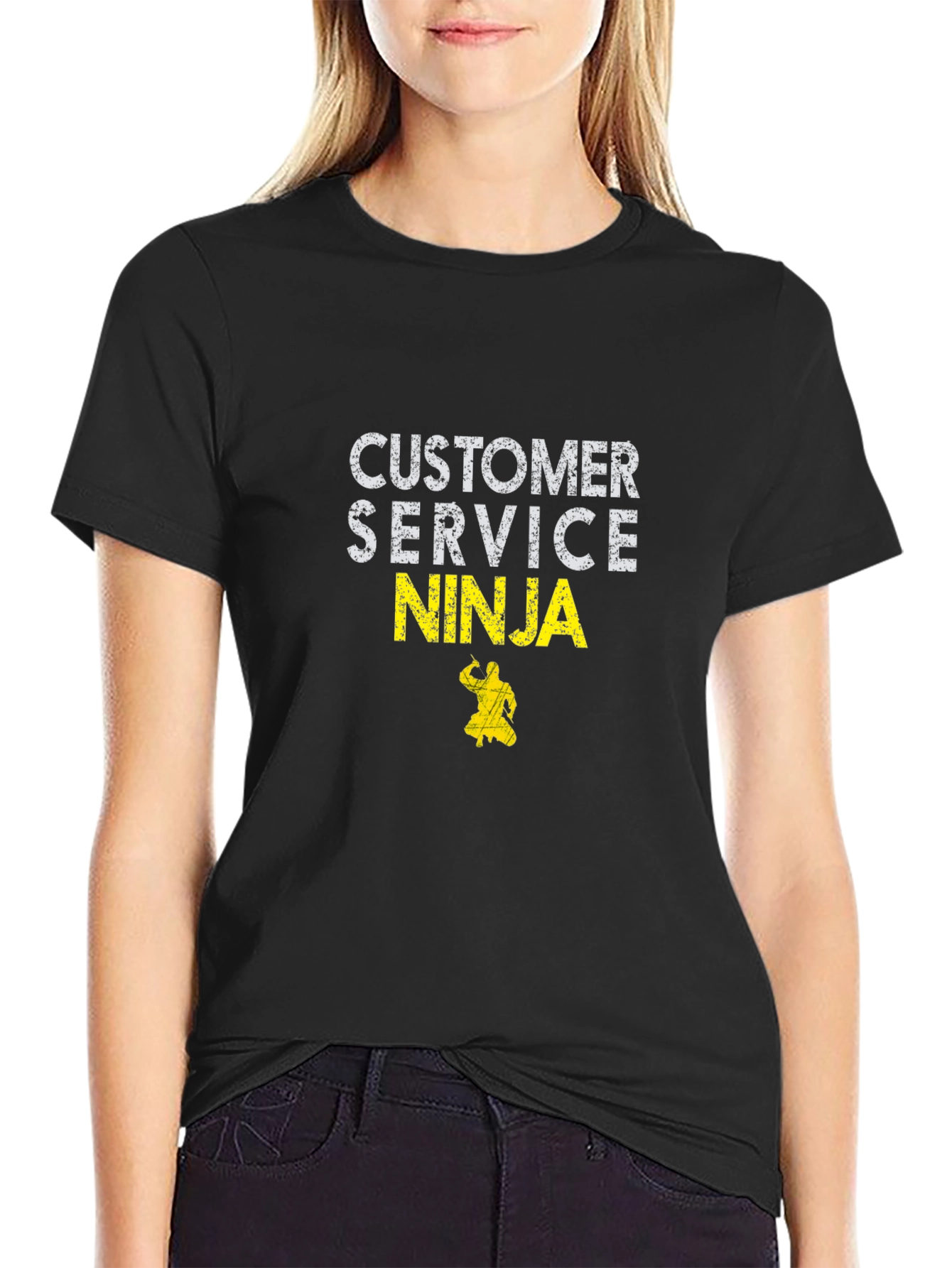 Customer Service Ninja Graphic T-Shirt
