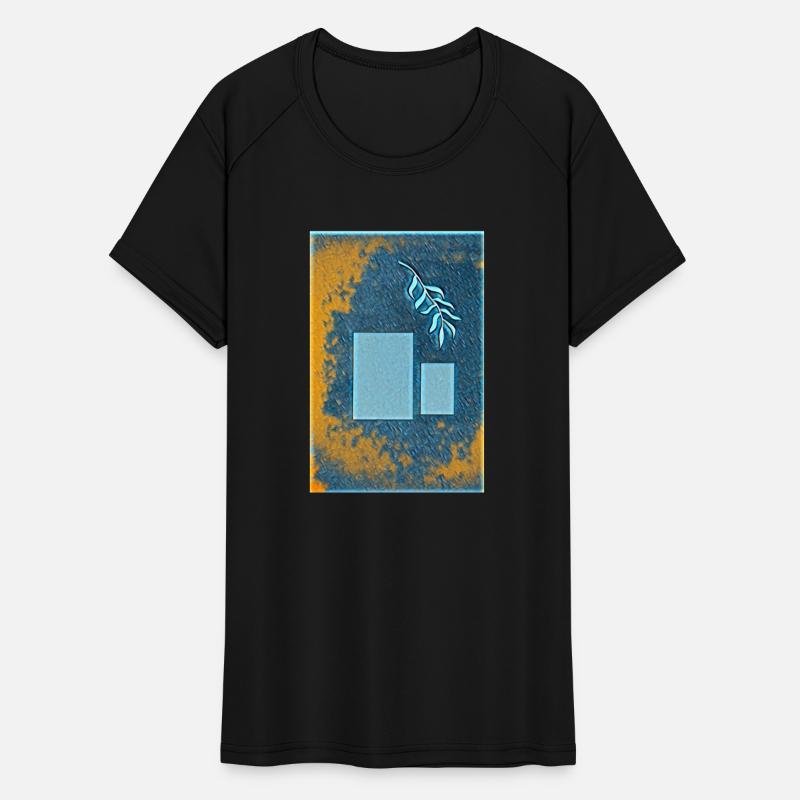 Elegant Rectangle and Leaves Design