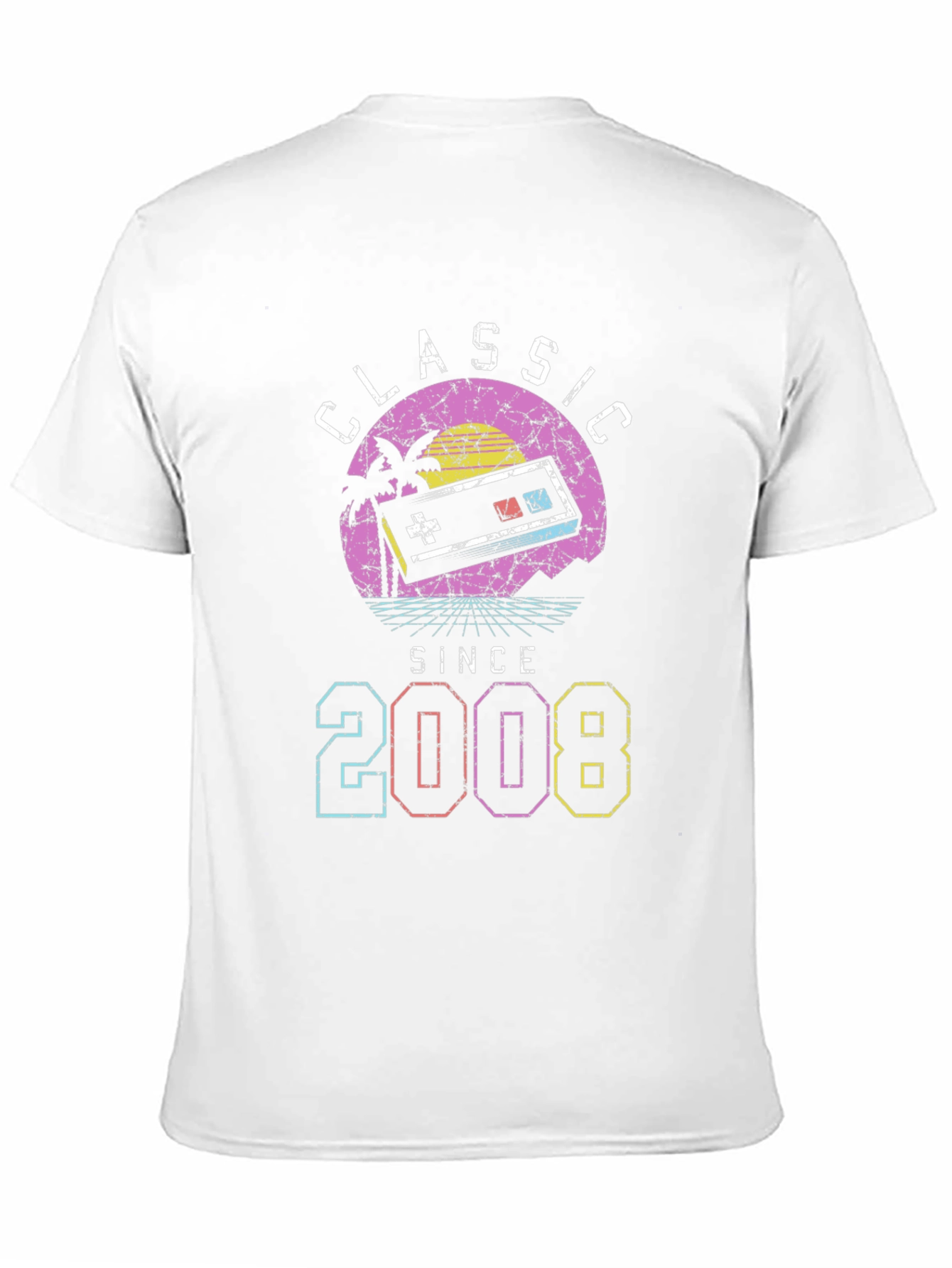 Classic Since 2008 Retro Gaming T-Shirt