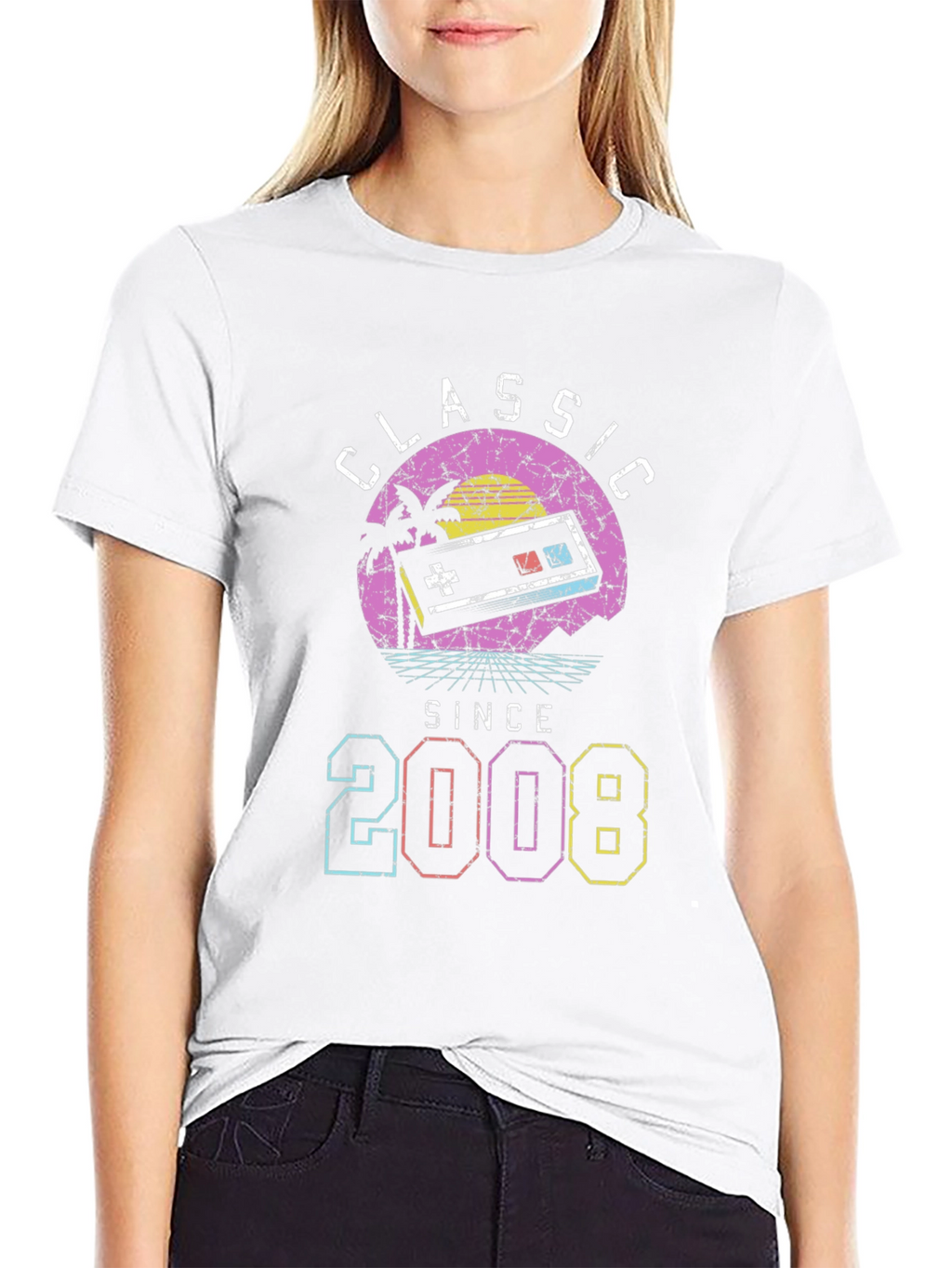 Classic Since 2008 Retro Gaming T-Shirt