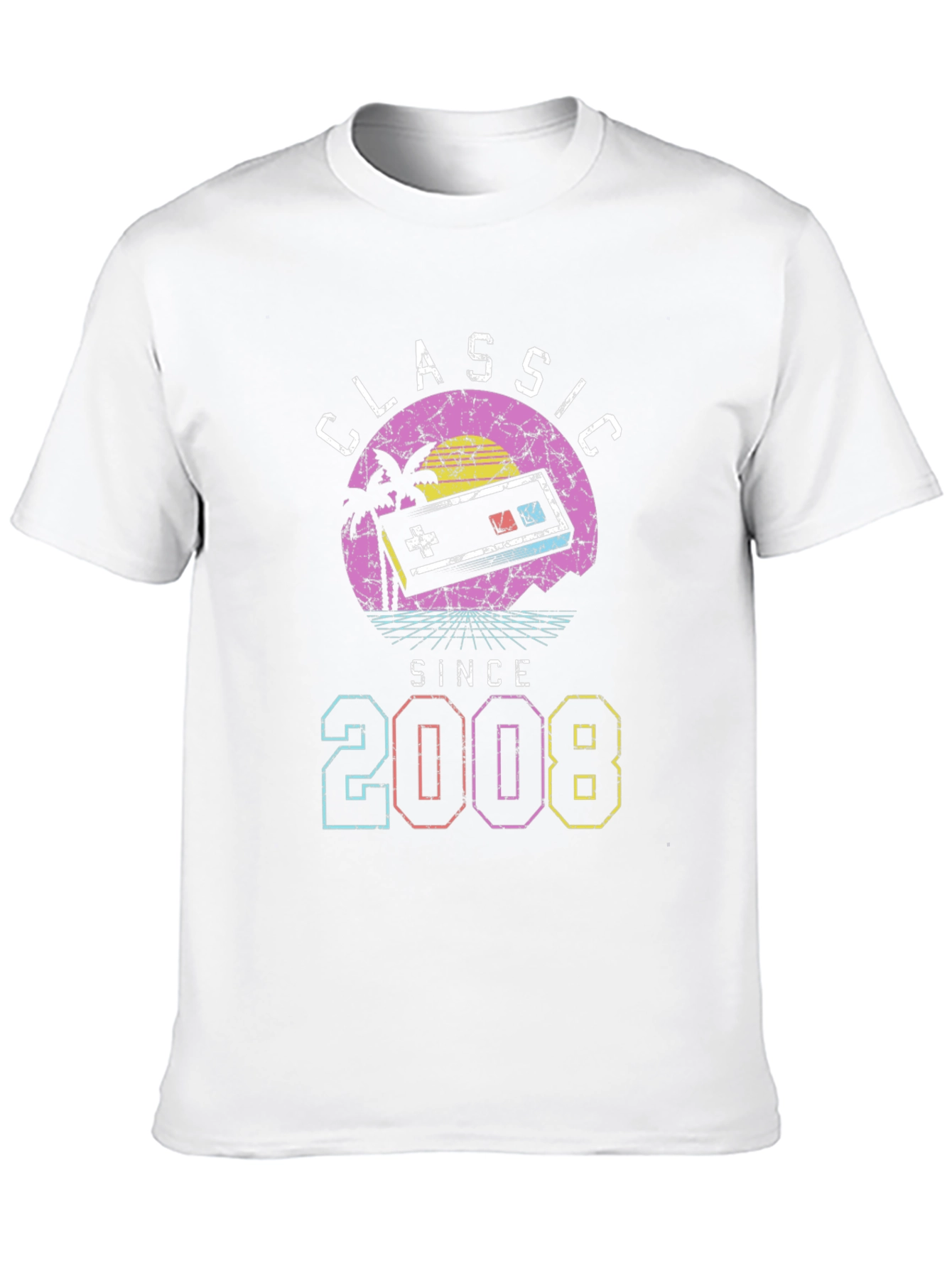 Classic Since 2008 Retro Gaming T-Shirt