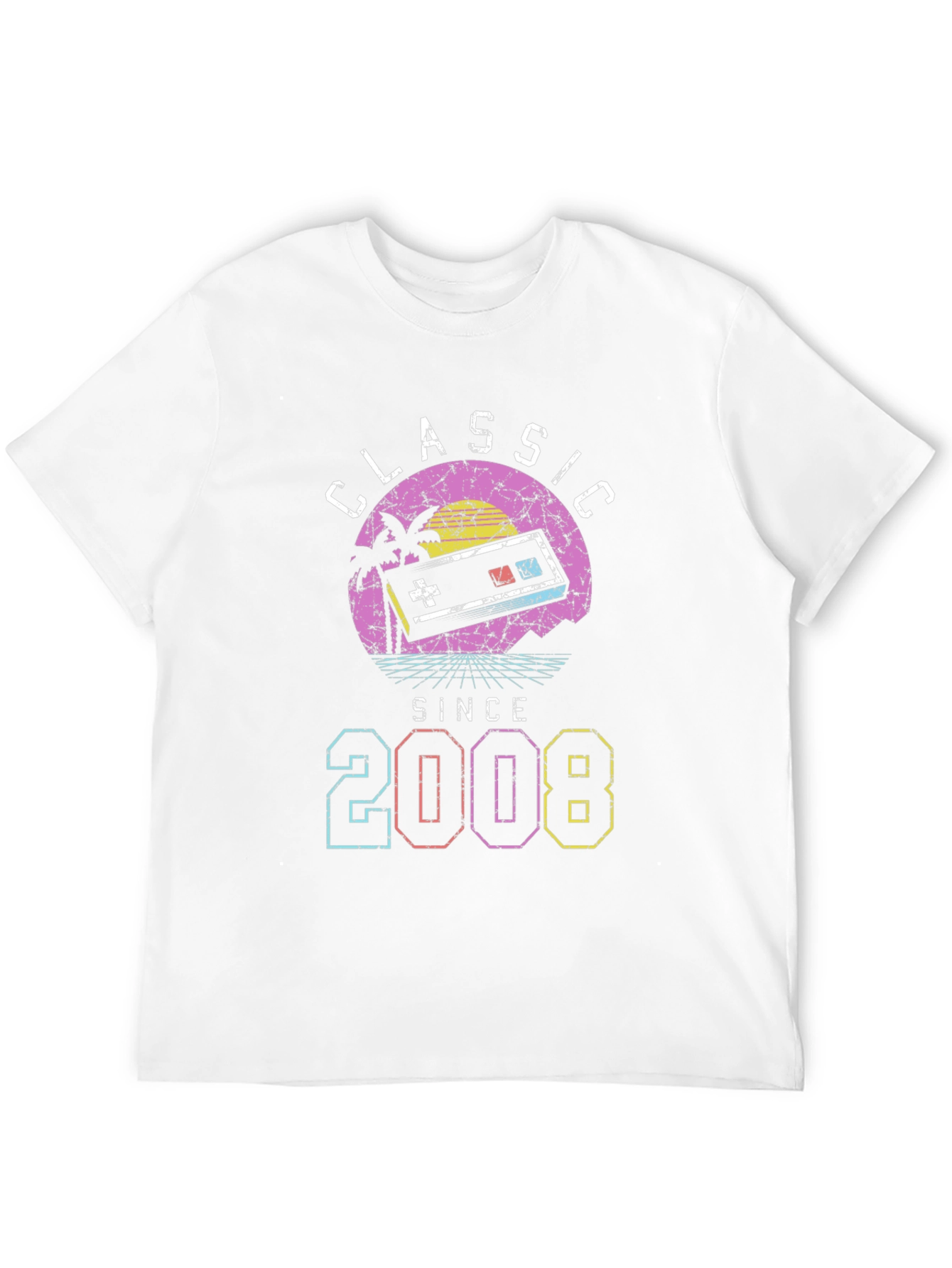 Classic Since 2008 Retro Gaming T-Shirt