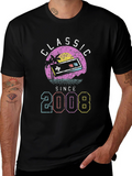 Classic Since 2008 Retro Gaming T-Shirt
