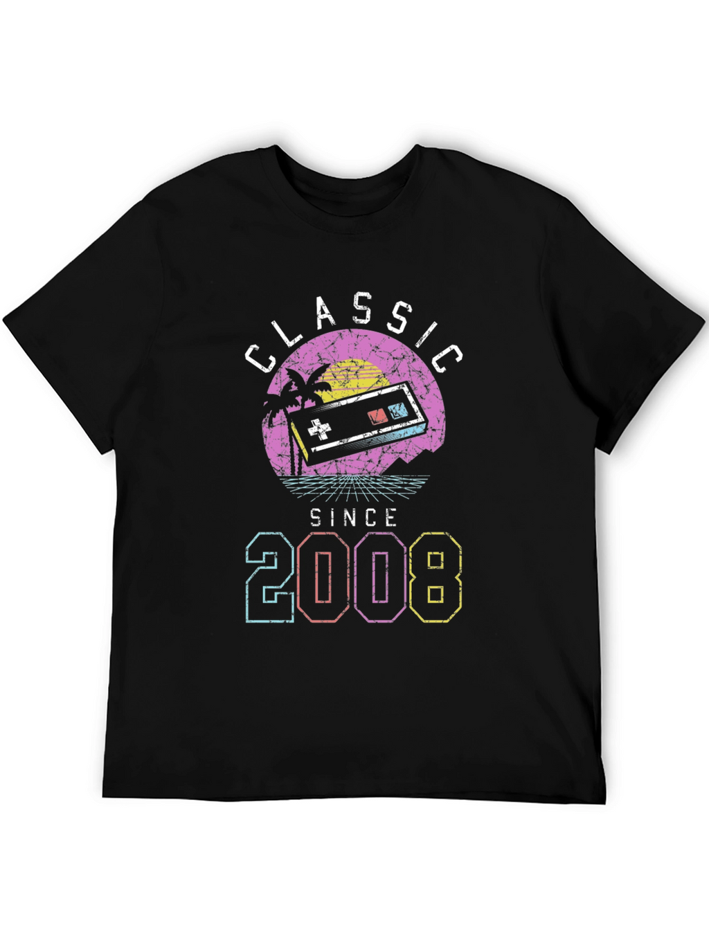 Classic Since 2008 Retro Gaming T-Shirt