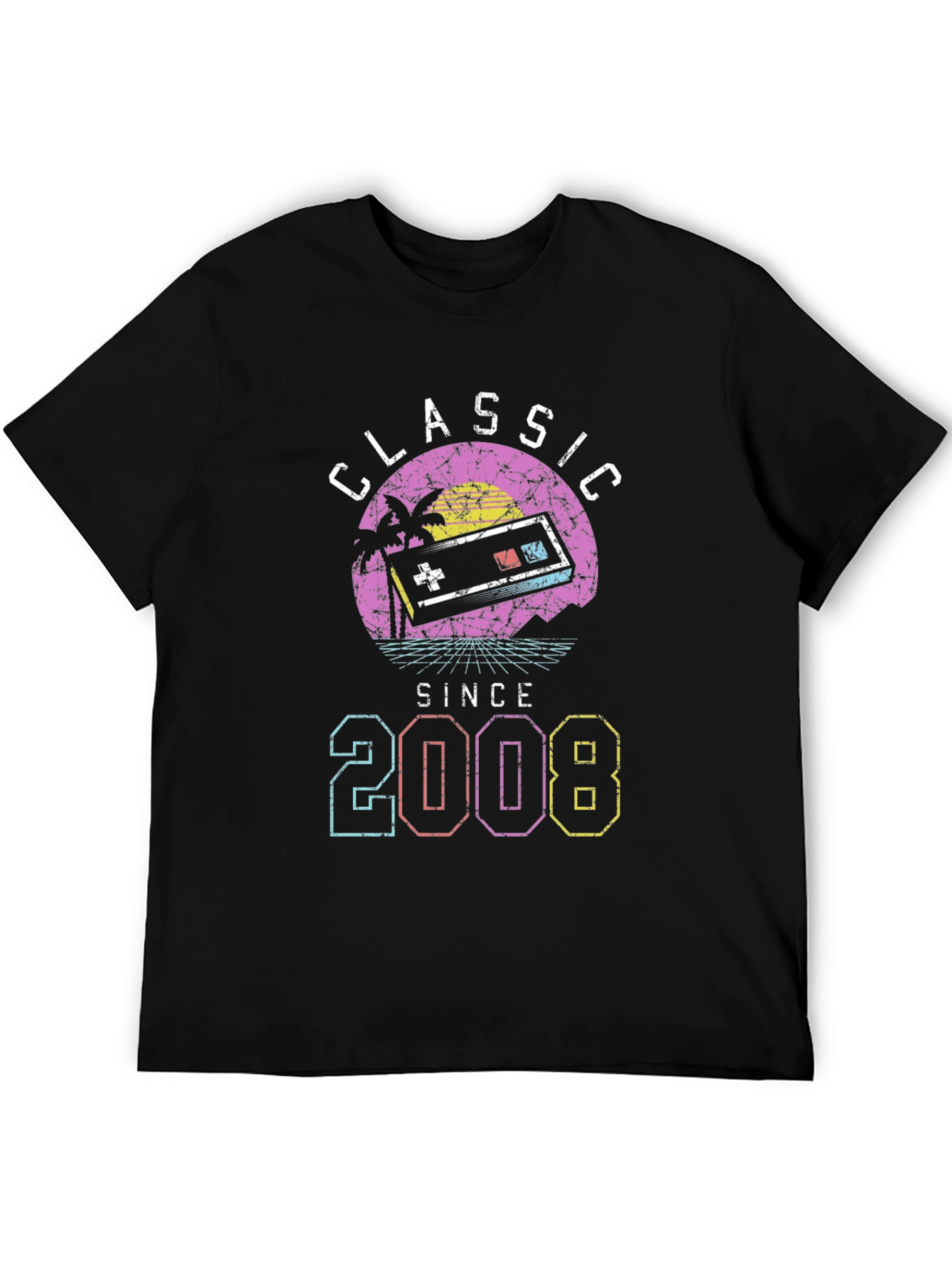 Classic Since 2008 Retro Gaming T-Shirt