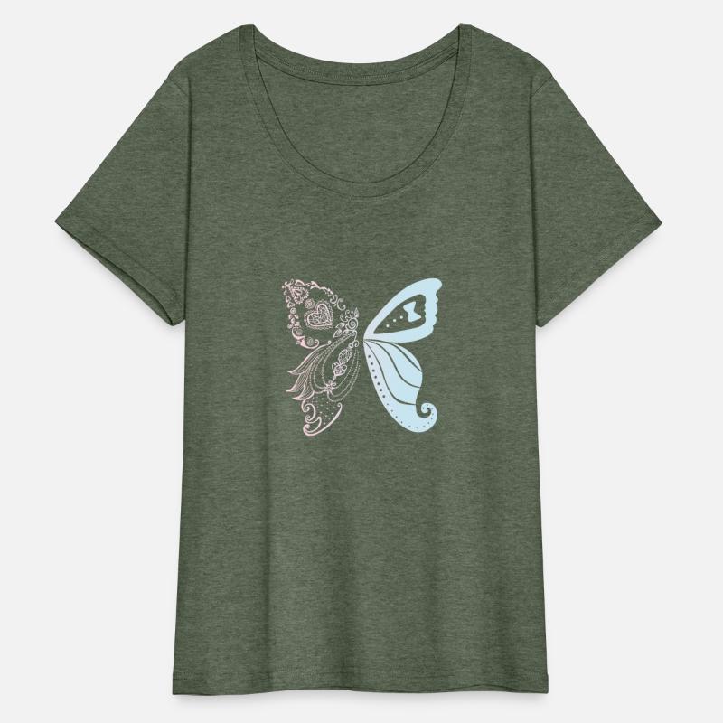 Engagement Couple as butterfly