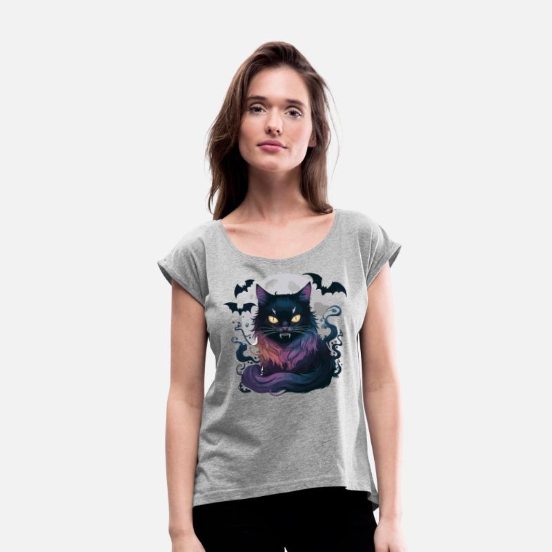 Enigmatic Cat Sticker: Dark Fantasy