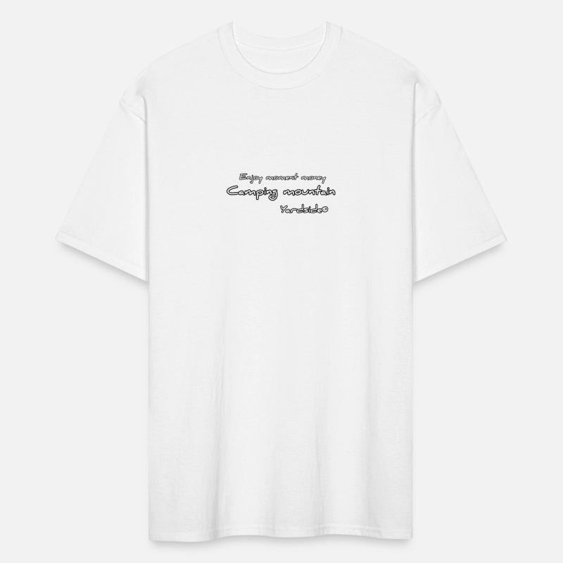 Enjoy moment money Camping mountain Yardside font