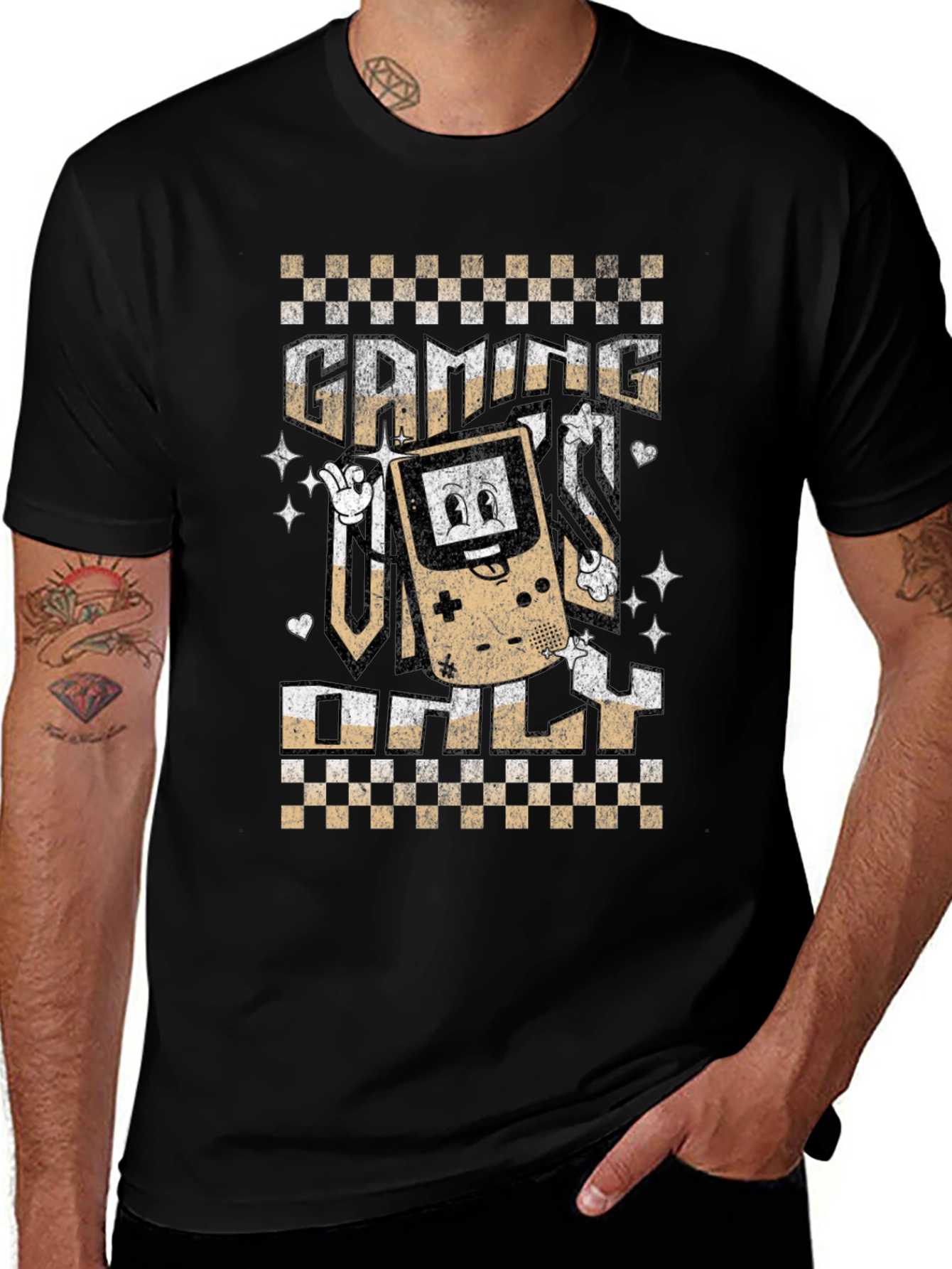 Gaming Only Retro T-Shirt