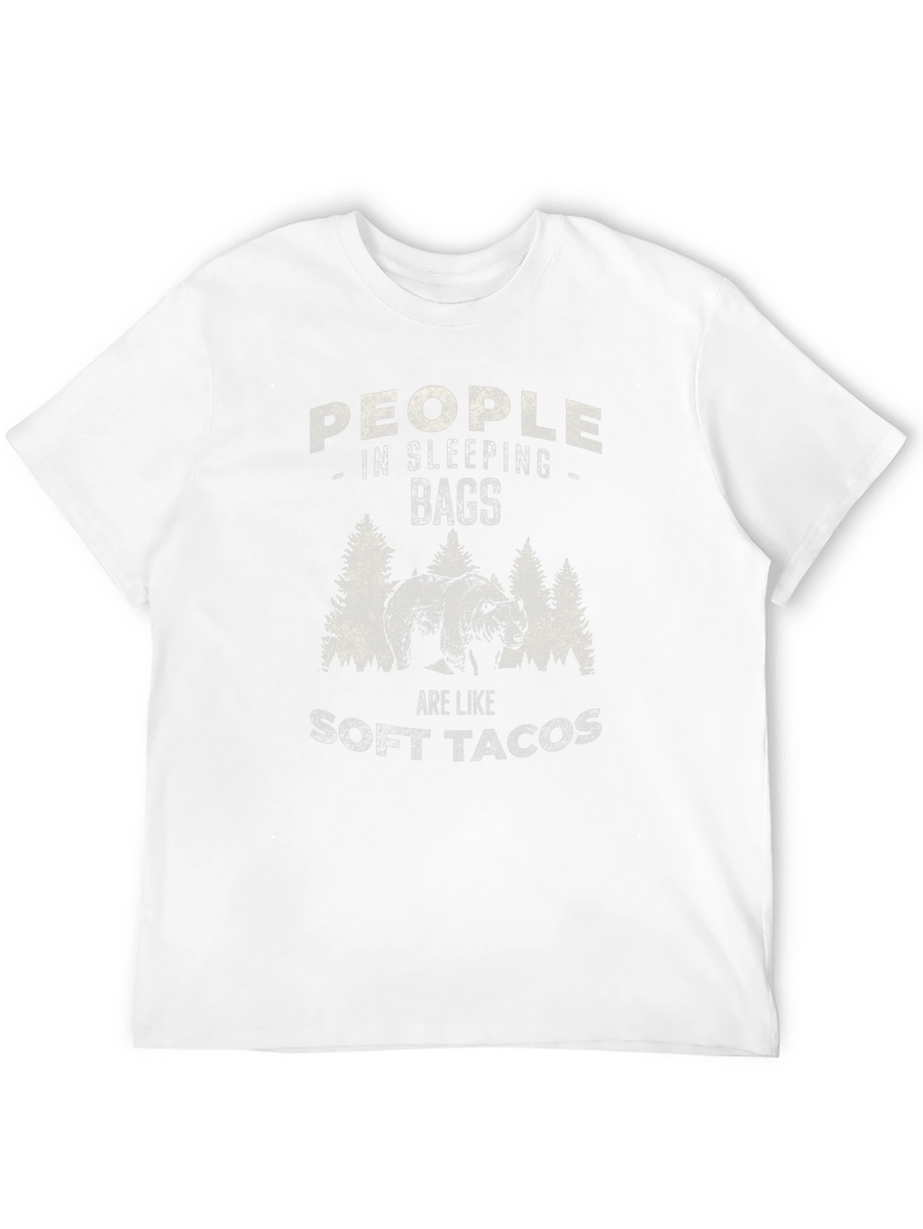 People in Sleeping Bags Soft Tacos Graphic Tee
