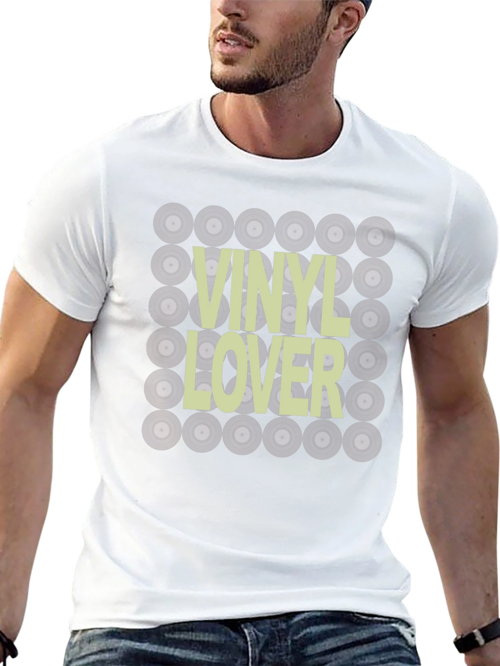 Vinyl Lover Graphic T-Shirt - Music Enthusiast Apparel