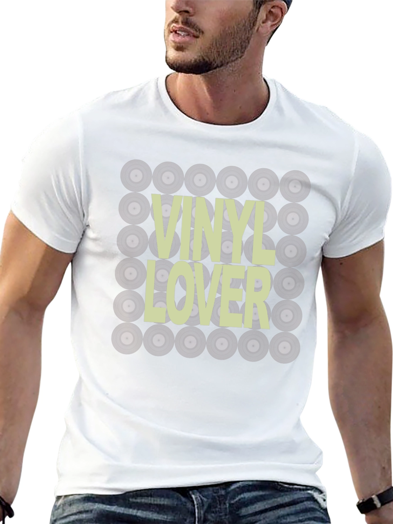 Vinyl Lover Graphic T-Shirt - Music Enthusiast Apparel