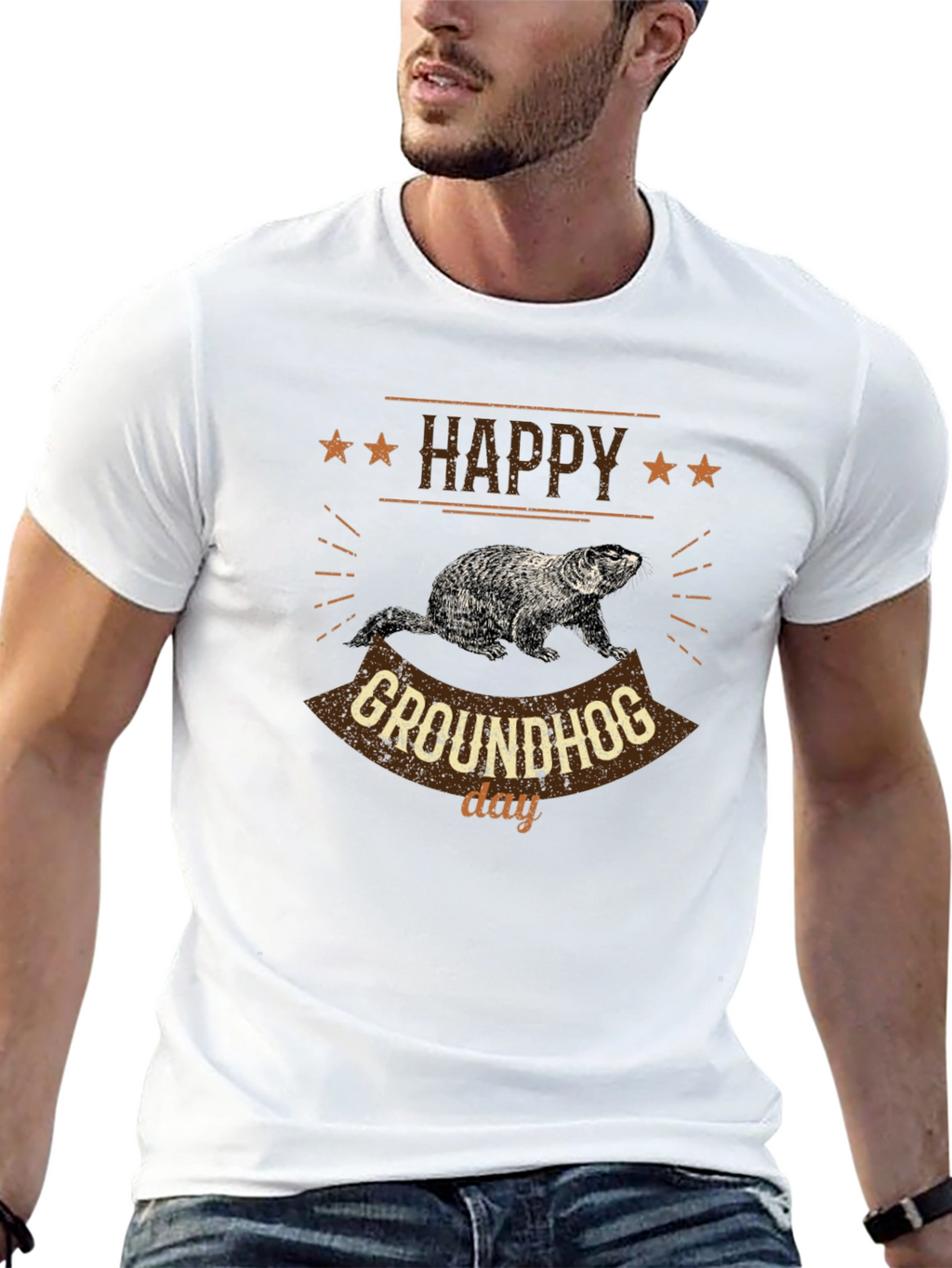 Happy Groundhog Day T-Shirt