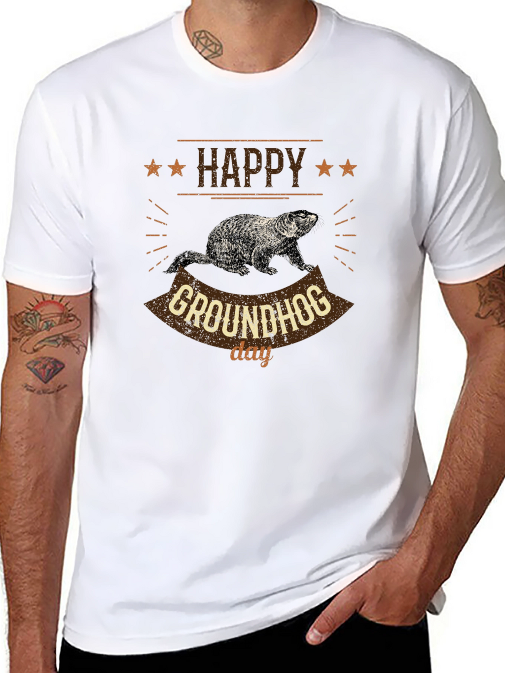 Happy Groundhog Day T-Shirt