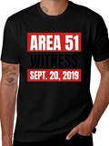 Area 51 Witness T-Shirt Sept. 20 2019