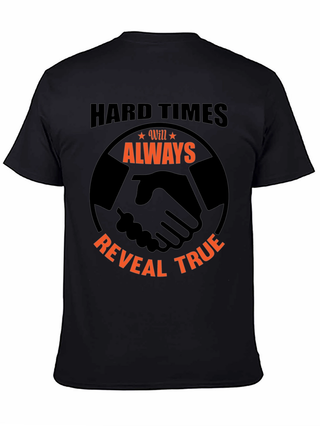 Hard Times Reveal True Black T-Shirt