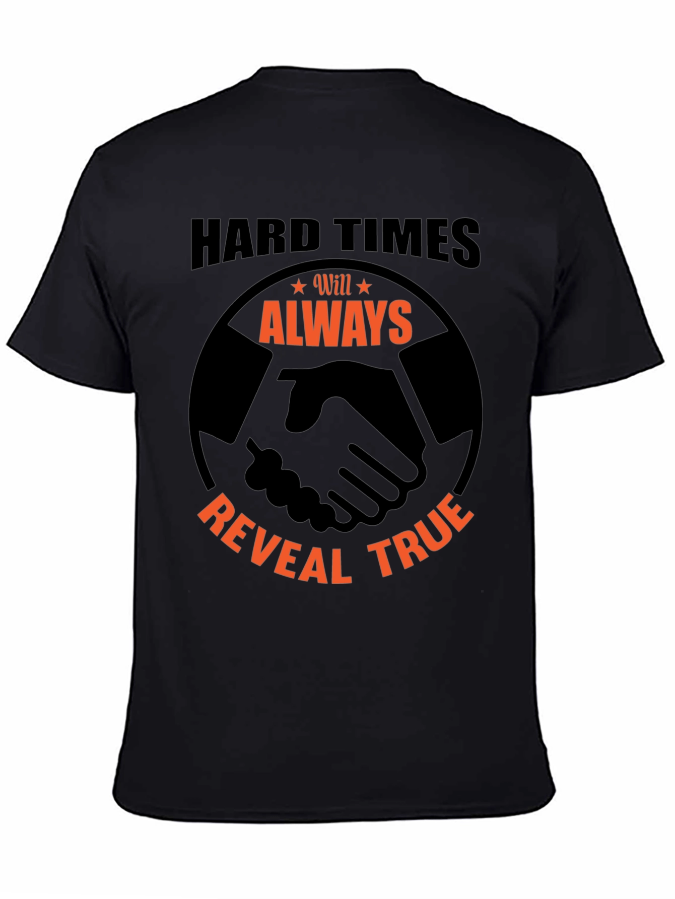 Hard Times Reveal True Black T-Shirt