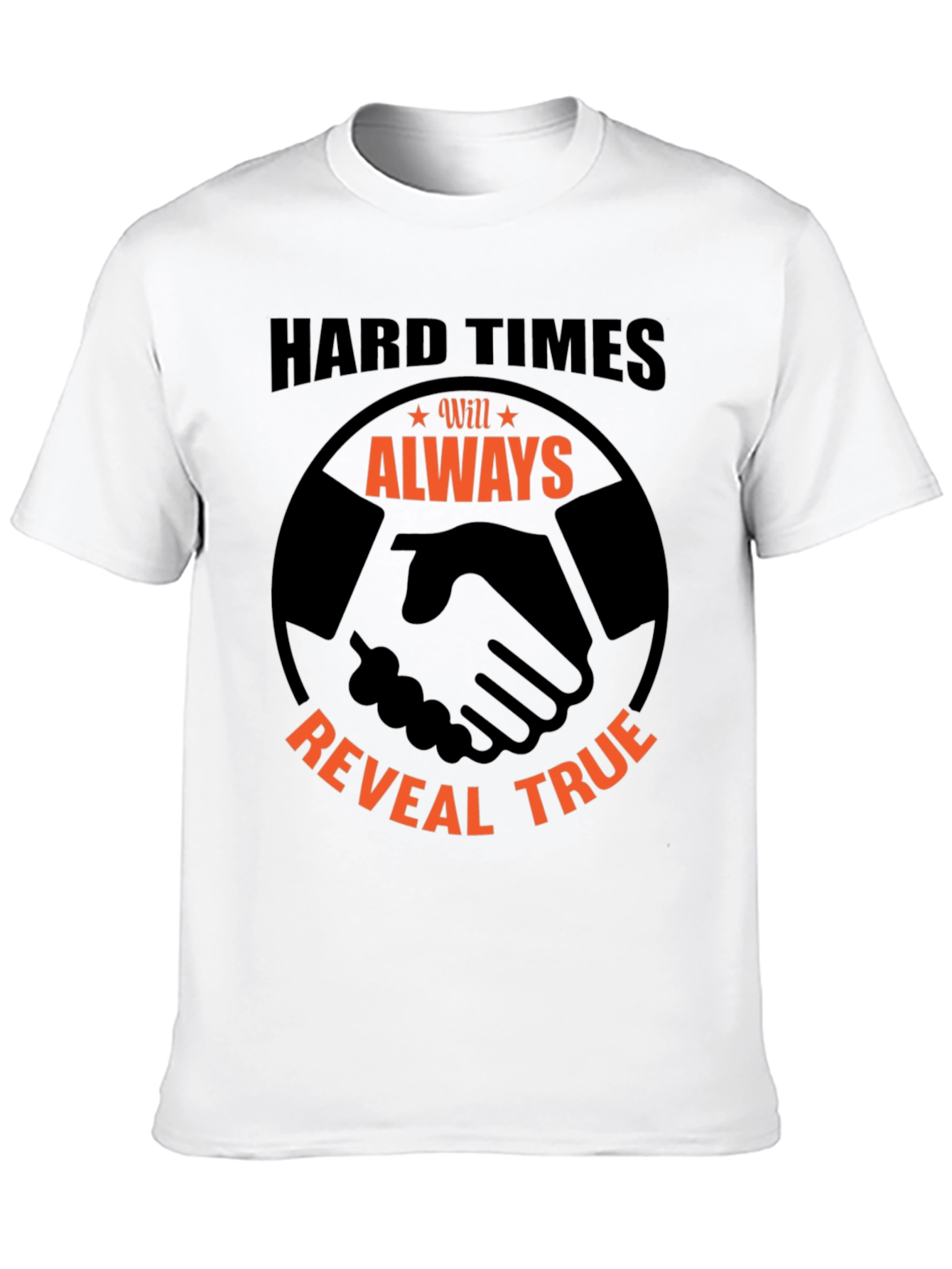 Hard Times Reveal True Black T-Shirt