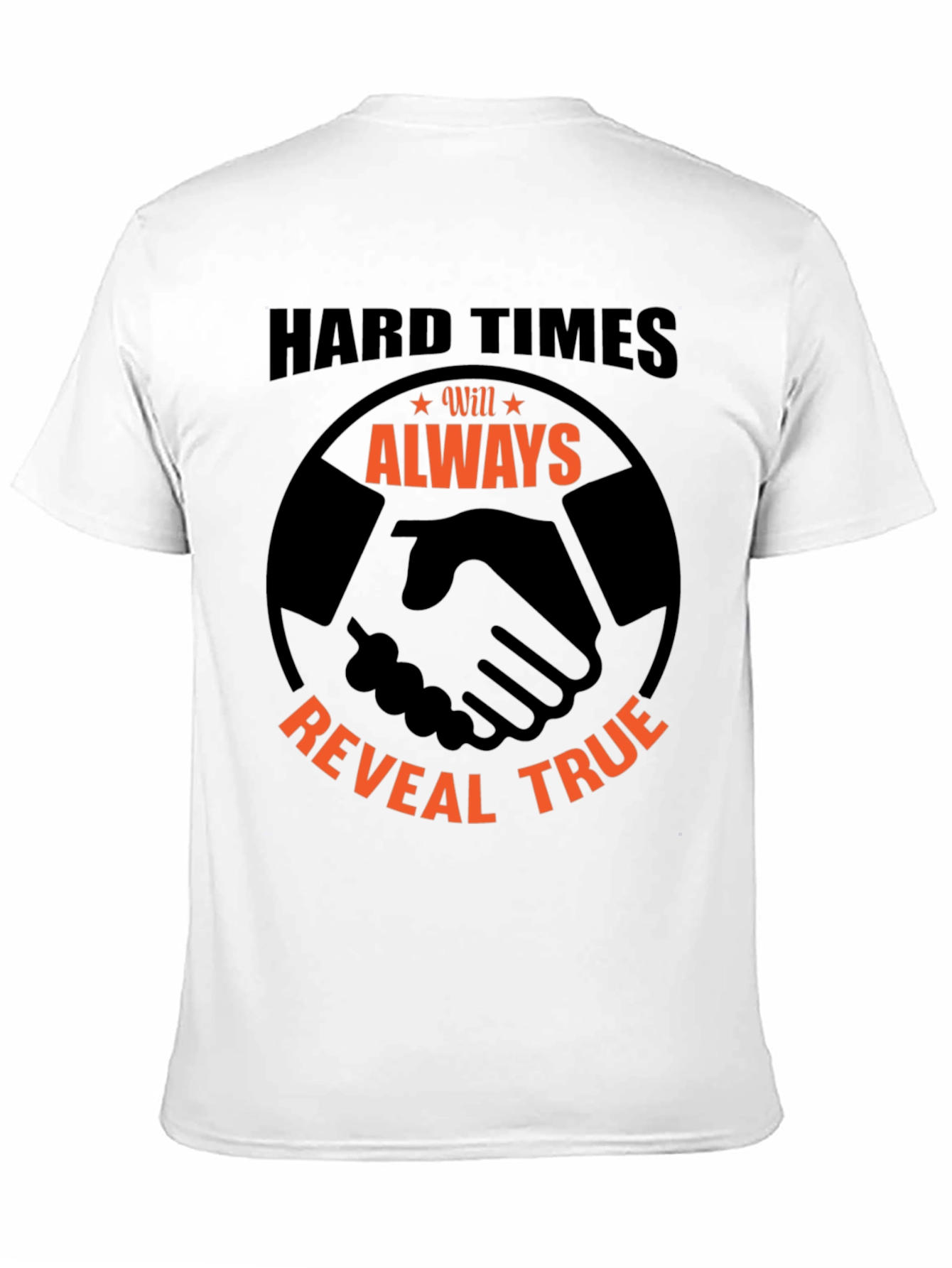 Hard Times Reveal True Black T-Shirt