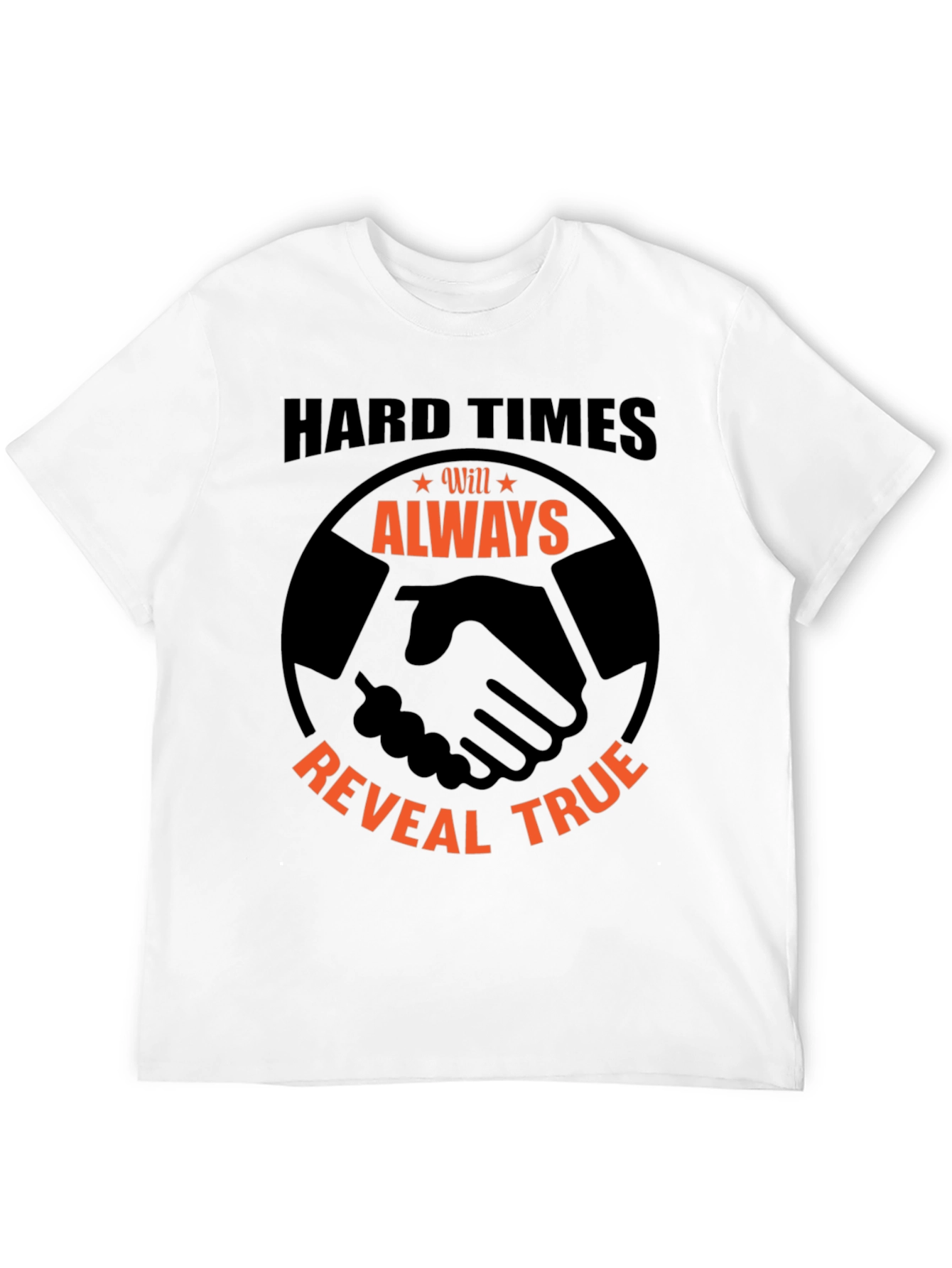 Hard Times Reveal True Black T-Shirt