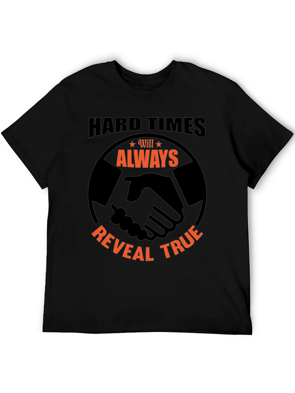 Hard Times Reveal True Black T-Shirt