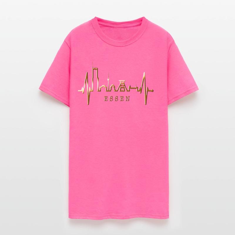 Essen Skyline Heartbeat German Ruhrpott Heart Love