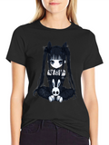 Gothic Anime Girl T-Shirt