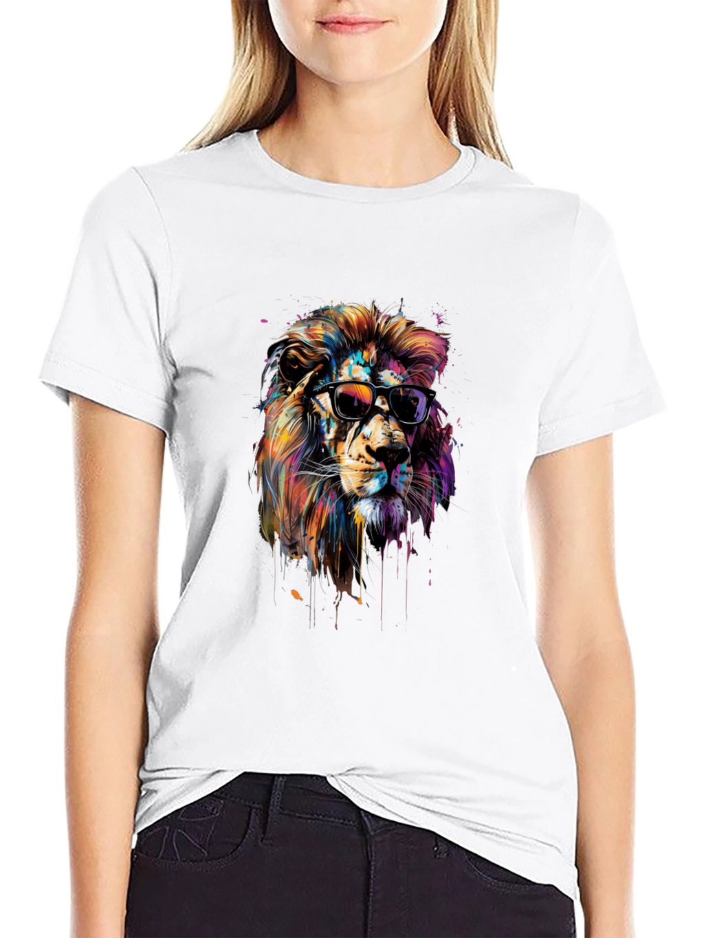 Cool Lion Graphic T-Shirt
