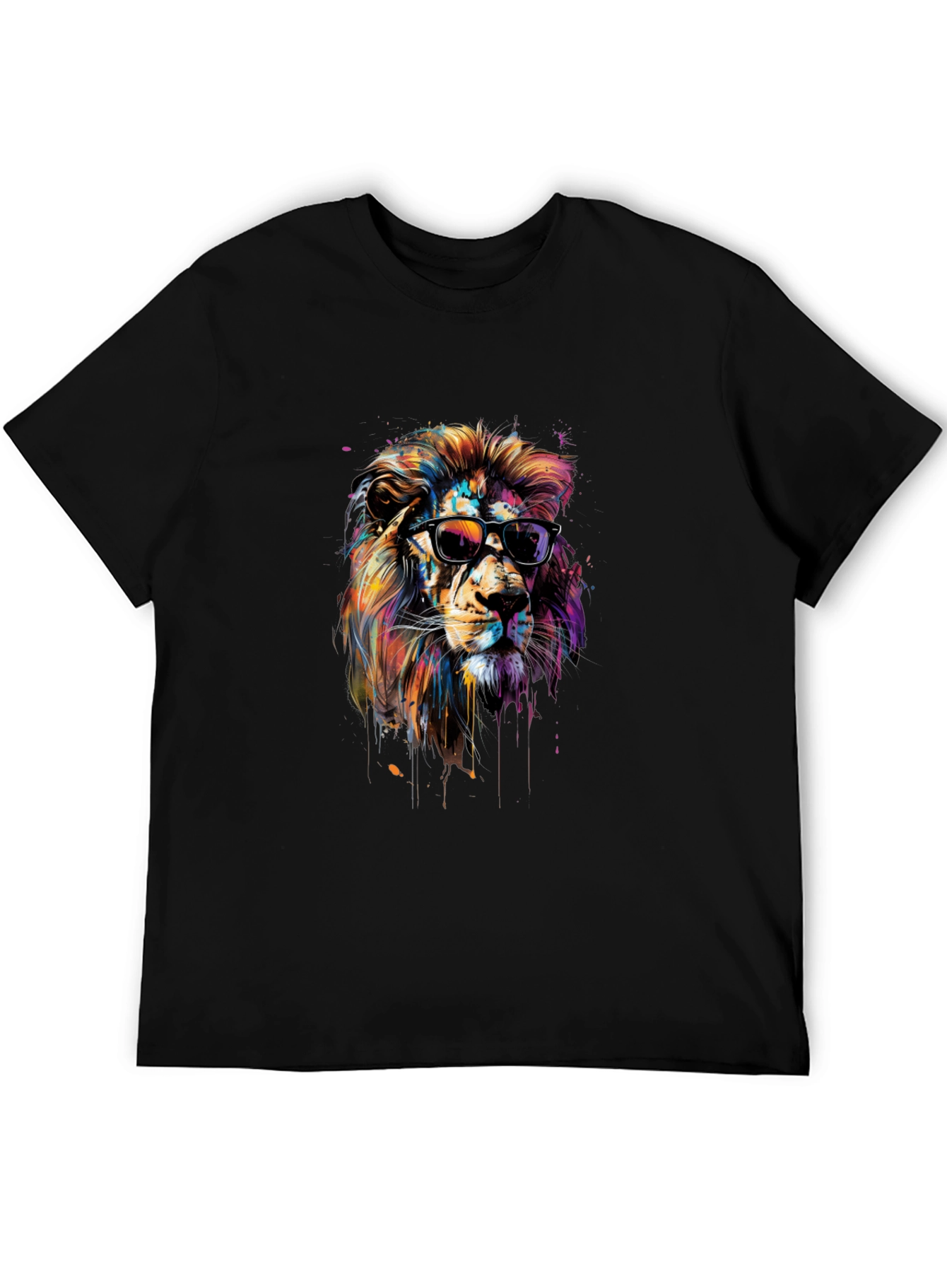 Cool Lion Graphic T-Shirt