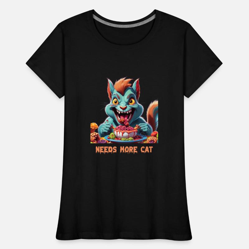 Evil Zombie Squirrel eating a bowl of Brains