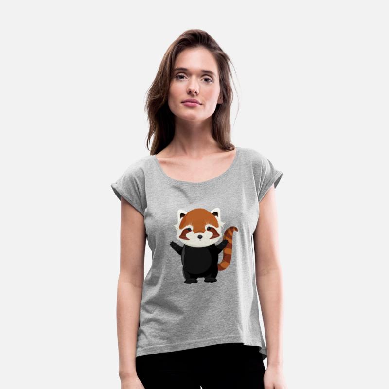 exotic magical little red panda bear