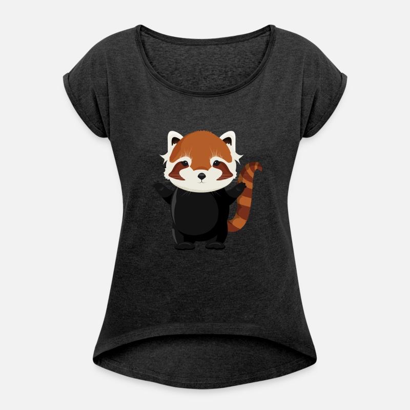 exotic magical little red panda bear
