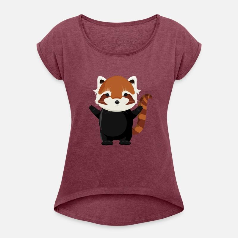 exotic magical little red panda bear