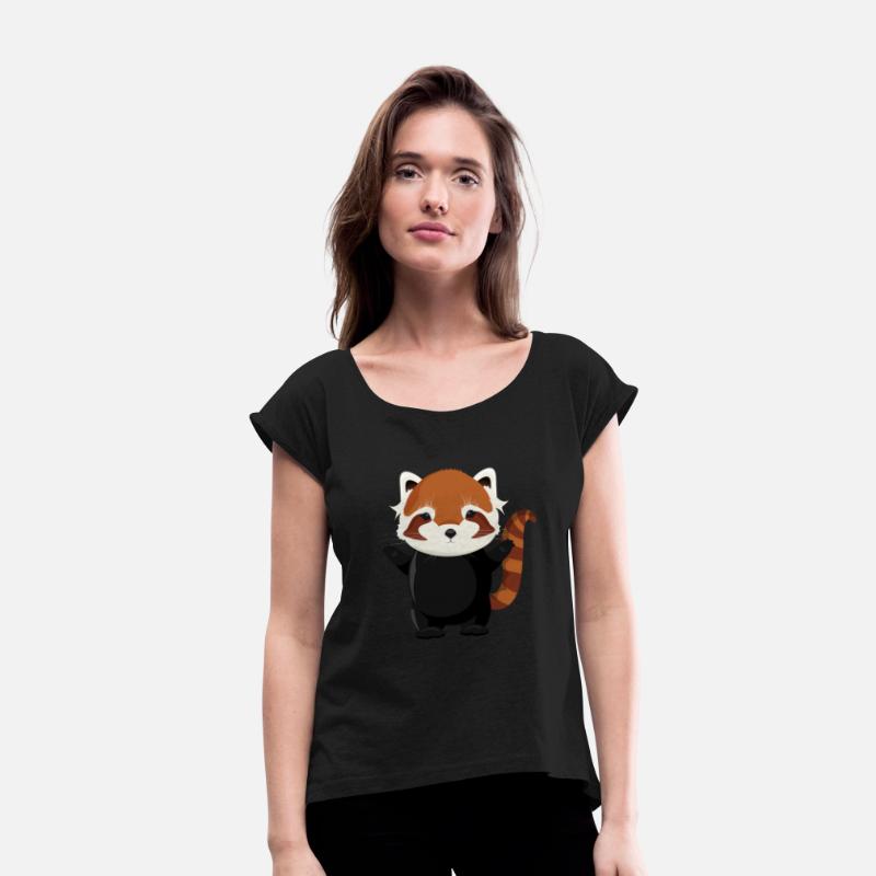 exotic magical little red panda bear