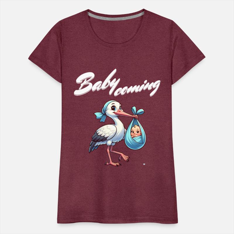 Expectant Mother Stork Brings The Beautiful News