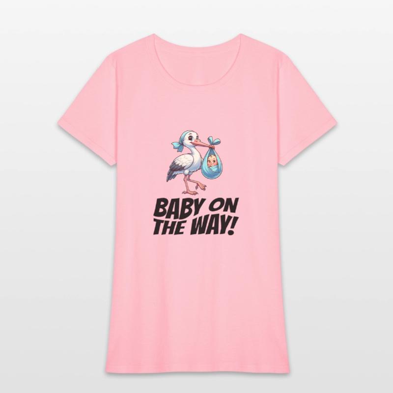 Expectant Mother Stork Brings The Beautiful News