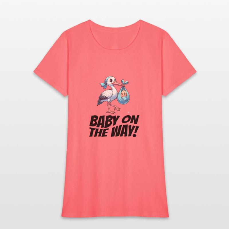 Expectant Mother Stork Brings The Beautiful News