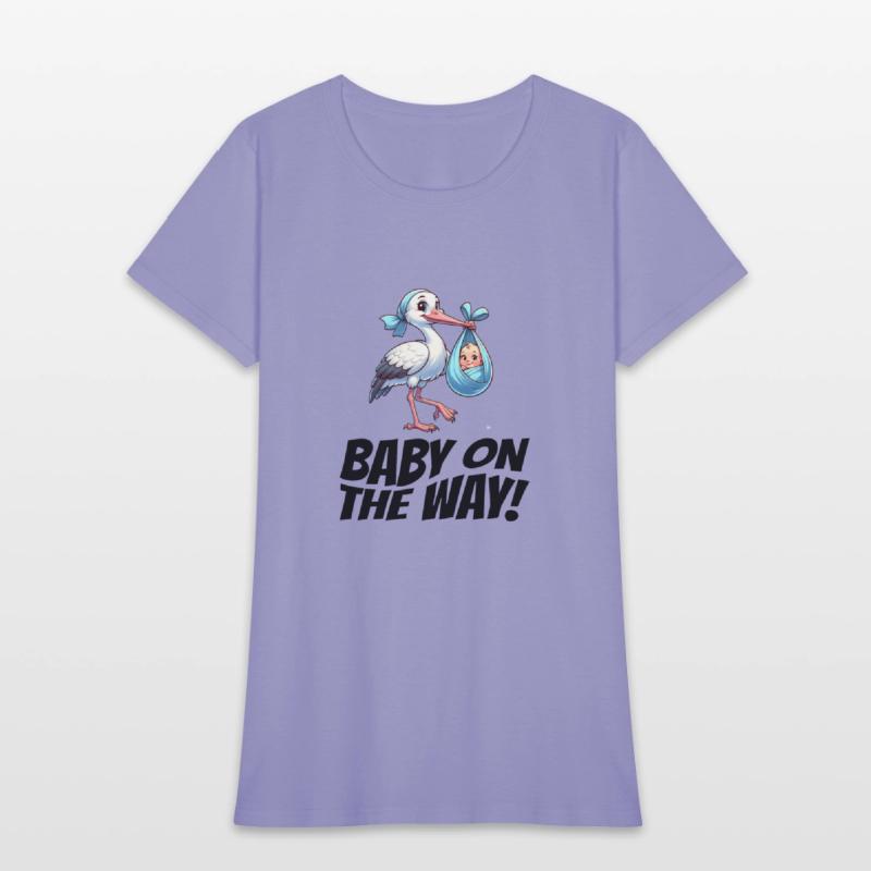 Expectant Mother Stork Brings The Beautiful News