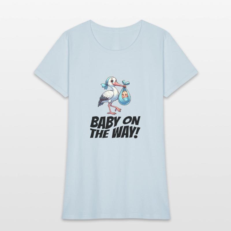 Expectant Mother Stork Brings The Beautiful News